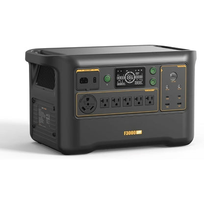 3072Wh 3600W Portable Power Station Solar Generator LiFePO4 Battery Home Backup Camping RV Expandable Fast Charging