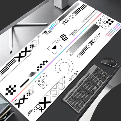 Mouse Pad Gaming Accessories Keyboard NonSlip Rubber Computer Carpet xxl Desk Mat PC Gamer MousePad For CSGO Printing Collection