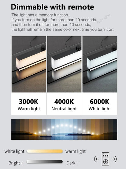 LED Chandelier Pendant lights restaurant lights Nordic modern minimalist office long bar dining room chandeliers kitchen lamps