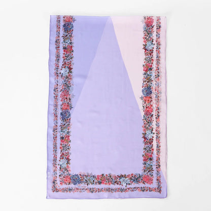 New Fashion Women Georgette Hijab Scarf Floral Printed Long Shawl Spring Summer Thin Beach Sunscreen Shawl Bandana 160*50cm