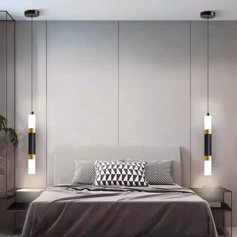 Interior Pendant Lights for Bedroom Adjustable Suspended Hanging Lamps Nordic Chandelier Lighting Fixtures for Kitchen Bedroom