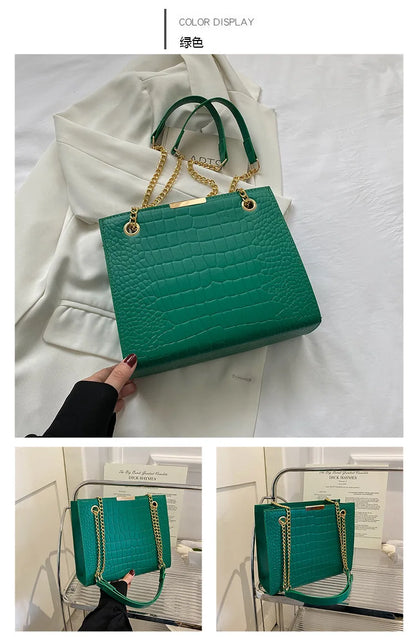 2026 Fashion Luxury Female Crossbody Bags for Women Designer Shoulder Bag Chain Solid Color Messenger Bag Handbags