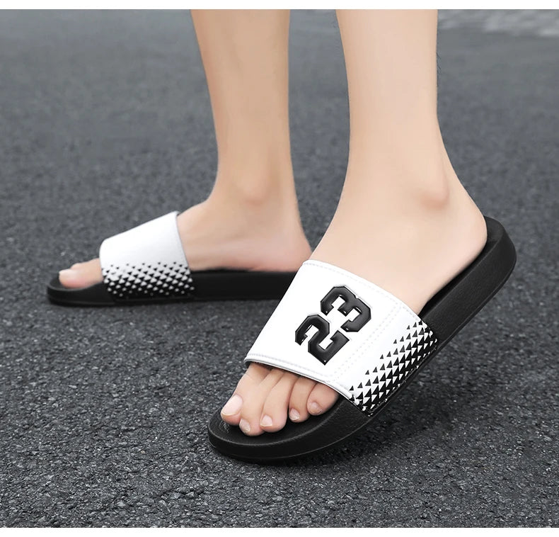Men New Slippers Beach Summer Sandals Lightweight Non Slip Home Flip Flops Men Fashion Shoes EVA Design Slides Outdoor Orginal