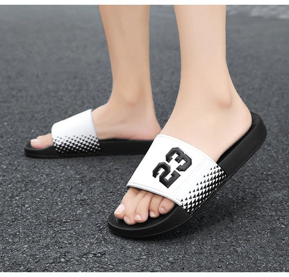 Men New Slippers Beach Summer Sandals Lightweight Non Slip Home Flip Flops Men Fashion Shoes EVA Design Slides Outdoor Orginal