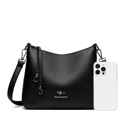 Luxury Leather Large Capacity Handbags Women Bags Designer Tote Bag Shoulder Crossbody Sac Ladies Shopping Messenger Bags