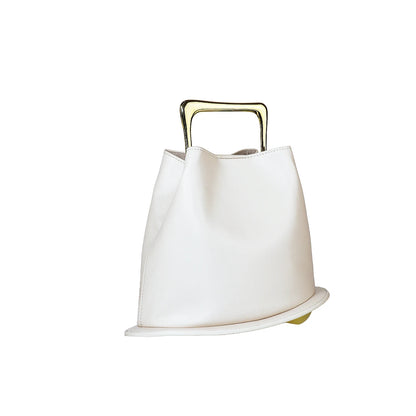 Fashionable Purses for Woman Silver Top-Handle Bags Hat Shape Handbags for Woman Shoulder Bags Evening Bags Luxury Designers