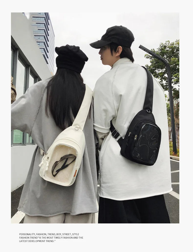 Kawaii Japanese Itabag Girls Soft Nylon Backpack Crossbody Bags 10CM Doll Women With Display Plate Cross Body Sling Pouch 2025