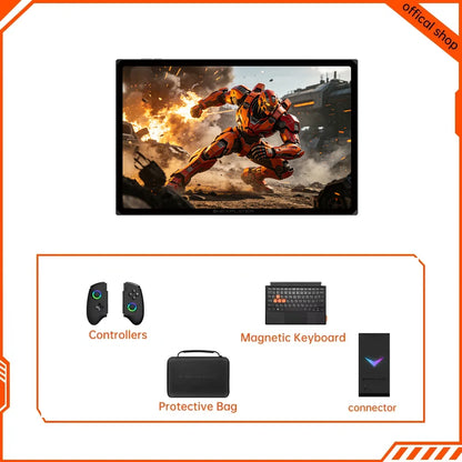 OneXplayer X2 3-in-1 Gaming Laptop Intel Arc G3 Extreme 48GB+1TB 10.9 Inches LTPS 120Hz Gaming PC Handheld Console Tablet 65Wh