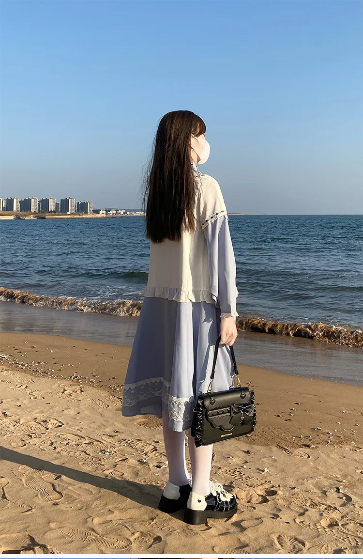 Sweet Ita Bag 2026 Elegant Lolita Bag Ladies Cute Girls Bow Crossbody Bag Popular JK Uniform Shoulder Bag Autumn Bolso Сумка