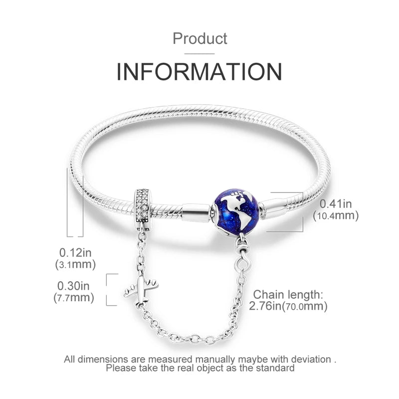 925 Sterling Silver Heart Love Snake Chain Bracelet Infinite Knot Butterfly For Women Fit Original Charms Beads Jewelry Gift