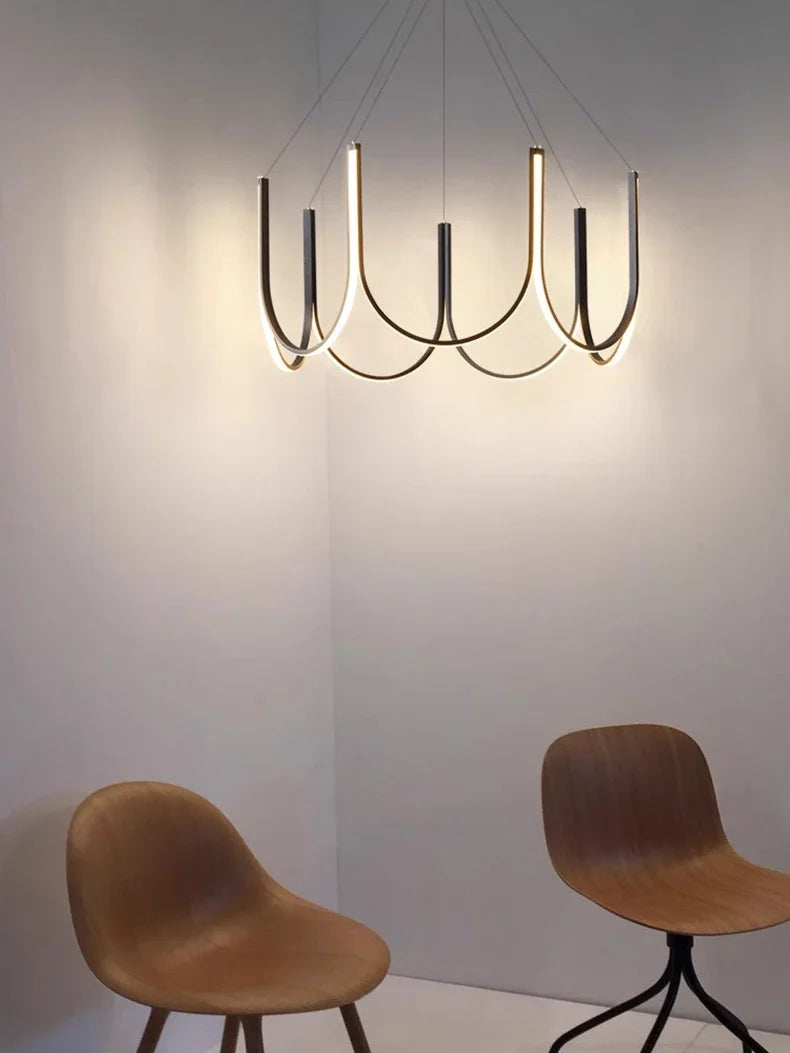 Modern Home Decor Led Lights Pendant Light Lamps for Living Room Led Chandeliers for Dining Room Hanging Light Indoor Lighting