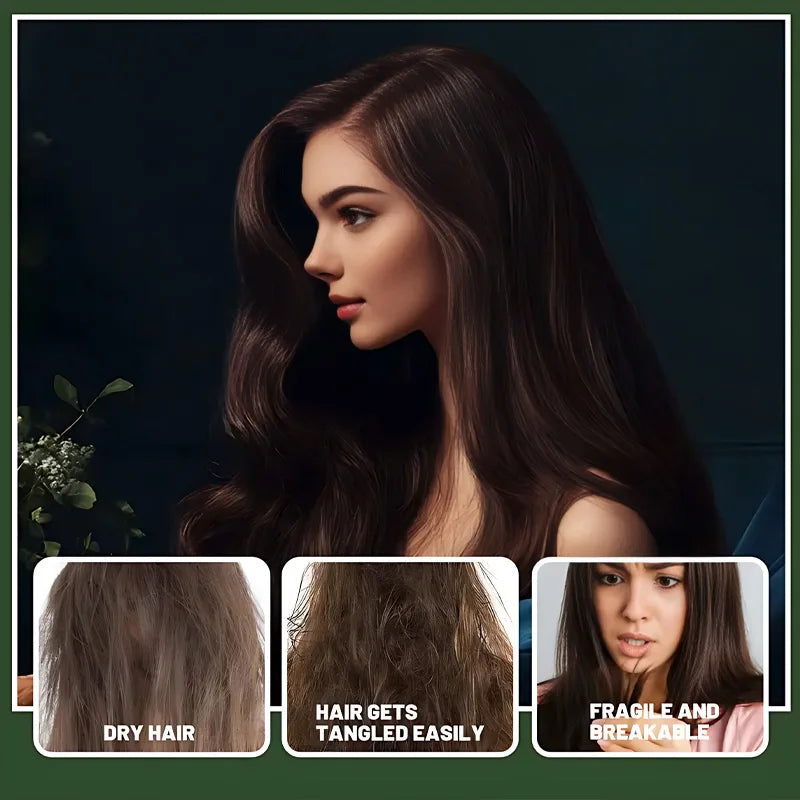 YUITIKUE 100% Raw Batana Hair Oil - Repairs Dry/Damaged & Colored Hair, Adds Volume & Shine, Moisturizes Scalp