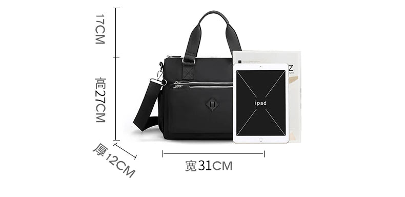 High-grade fabrics,Women's Shoulder bag Female Top-Handle bag Handbag Waterproof Nylon CrossBody Bag Ladies Messenger Bag