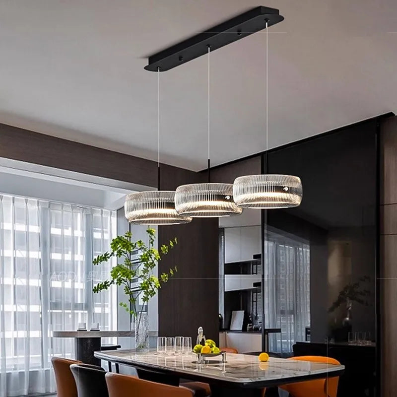 Modern home decor ring led lights pendant light lamps for living room Chandeliers for dining room hanging light indoor lighting