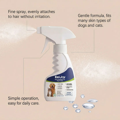 Pet Flea Tick Repellent For Dogs Cats Daily Pest Control Soothing Gentle Care External Parasite Treatment Pet Supplies
