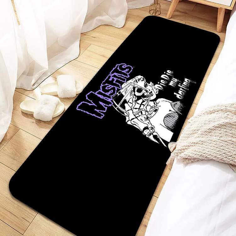 Die Die My Darling Misfits Door Mat Entrance Non-slip Doormat Washable Kitchen Carpet Living Room Hallway Rugs  Bath Door Mats