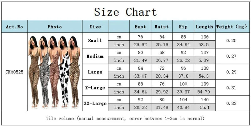 Doyerl Leopard Print Women's Jumpsuits and Rompers Sleeveless Halter V-neck Backless Ruched Skinny Club Party One Piece Overalls
