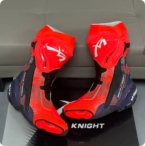 Riding Boots, Motorcycles, All Season Waterproof Riding Shoes, Off-Road Competitive Track Motorcycles, Men's and Women's Styles