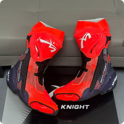 Riding Boots, Motorcycles, All Season Waterproof Riding Shoes, Off-Road Competitive Track Motorcycles, Men's and Women's Styles