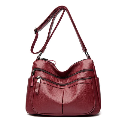 High Quality Genuine Leather Ladies Bags Fashion Purses And Handbags Famous Designer Crossbody Shoulder Bag For Women Sac A Main