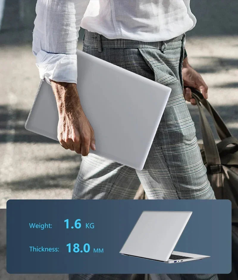 15.6 Inch Laptop Intel Core I9 10980HK Windows 11 Pro 32GB DDR4 M.2 2TB SSD Ultrabook Computer Fingerprint Unlock WIFI Fast