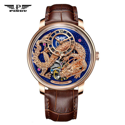 PINDU Develops And Designs New M2797B Automatic Mechanical Watch Men Watches 45.5MM Luxury High-end Quality Wristwatch Men Gift