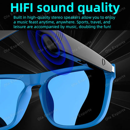 2026 Smart Audio Glasses Touch Open Listening Design Lightweight Ultra Clear Sound Quality Bluetooth Call Waterproof Glasses New