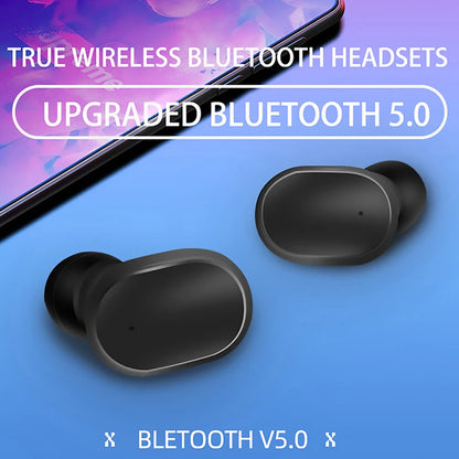 A6S TWS Earphones Wireless Bluetooth 5.1 Headphones Touch Control Earbuds With Mic Earphones Sport Waterproof Headset for xiaomi