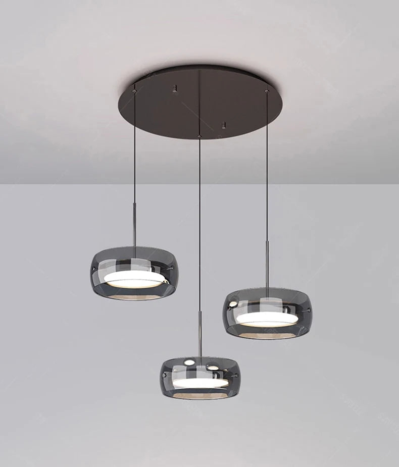 Modern home decor led lights pendant light lamps forstaircase Chandeliers for living room hanging light indoor lighting