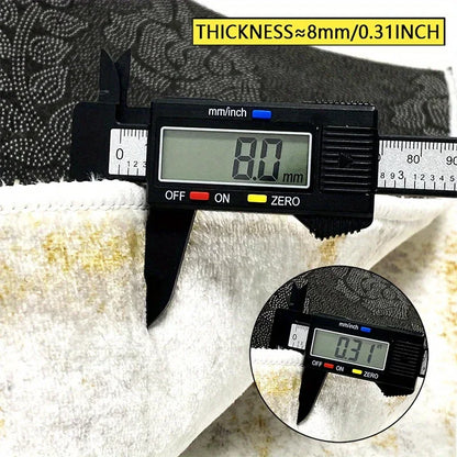 Fashion Retro Black White Rose-Shaped Living Room Carpet Light Luxury Bedroom Bedside Rug Soft Comfortable Floor Mat Home Decor