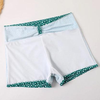 2025 High Waist Bikini Swimsuit Women Push Up Bikini Floral Swimsuit Print Bikini boxers Swimwear Swim Trunks Bathing Suit