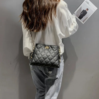 Design Handbag Shoulder Bags for Women Small Luxury Crossbody Bag High Quality Soft Leather Purse New Ladies Small Square Bag