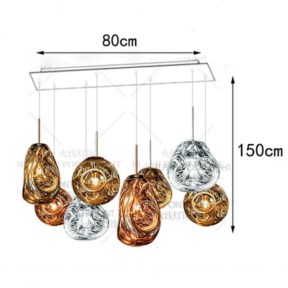 Home decoration chandelier dining room Pendant lights indoor lighting light fixture Ceiling lamps salon fancy indoor lighting