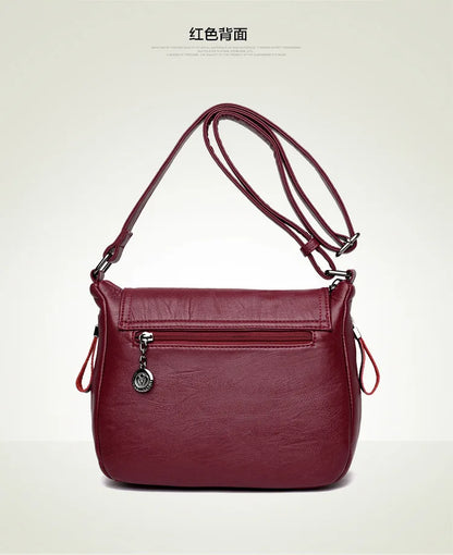Luxury Designer Handbag High Quality Soft Leather Purses And Handbags Casual Shoulder Messenger Bags for Women 2024 New Sac