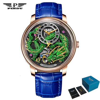 PINDU Develops And Designs New M2797B Automatic Mechanical Watch Men Watches 45.5MM Luxury High-end Quality Wristwatch Men Gift