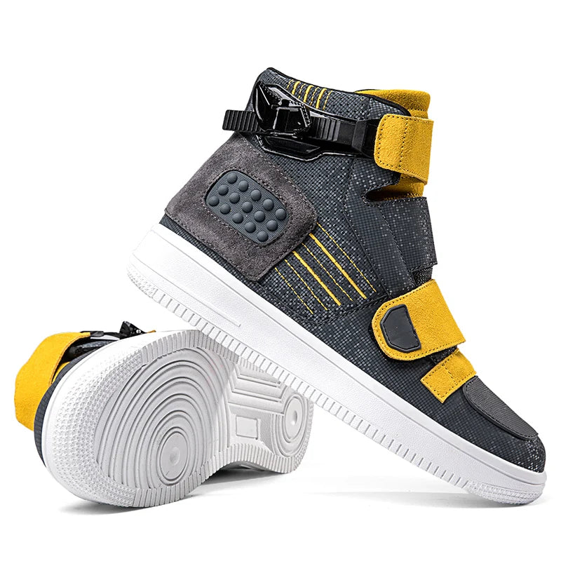 New Motorcycle Boots Men Women Motor Motorbike Riding Shoes Anti-fall Motorcycle Shoes Motocross Off-Road Racing Boots