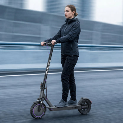 2026 NEW 10‘’ Electric Scooter for Adults 500W Powerful Motor 22 Miles Long Range Dual Braking System 22Mph Max Speed Foldable E Scooter with Solid Tires APP Control