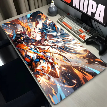 Popular DBZ Mouse Pad PC Computer Gaming Accessories Japanese anime Carpet Dragon Ball Large Mousepads Gamer Keyboard Desk Mat