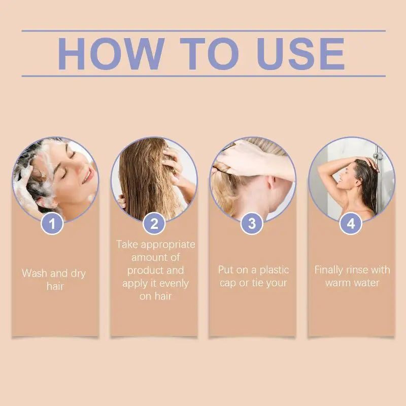 Batana Hair Oil Nourishing Repairing Damaged Hair Reduce Hair Breakage Strengthen Hair Roots Restore Natural Luster