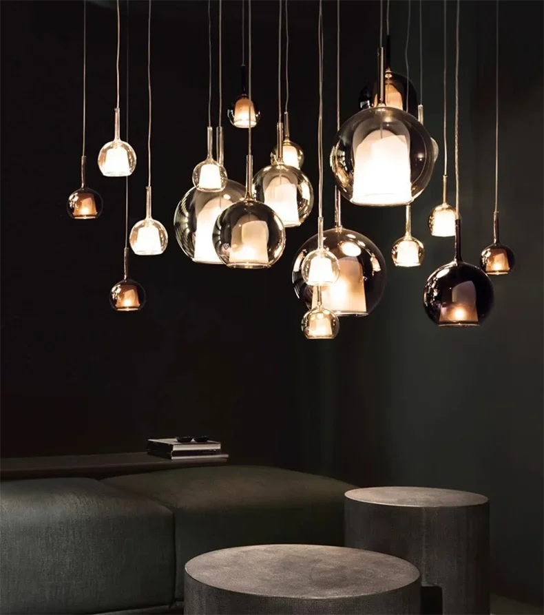 Modern Home Decor LED Lights Pendant Light Lamps For Living Room Chandeliers For Dining Room Hanging Light Indoor Lighting