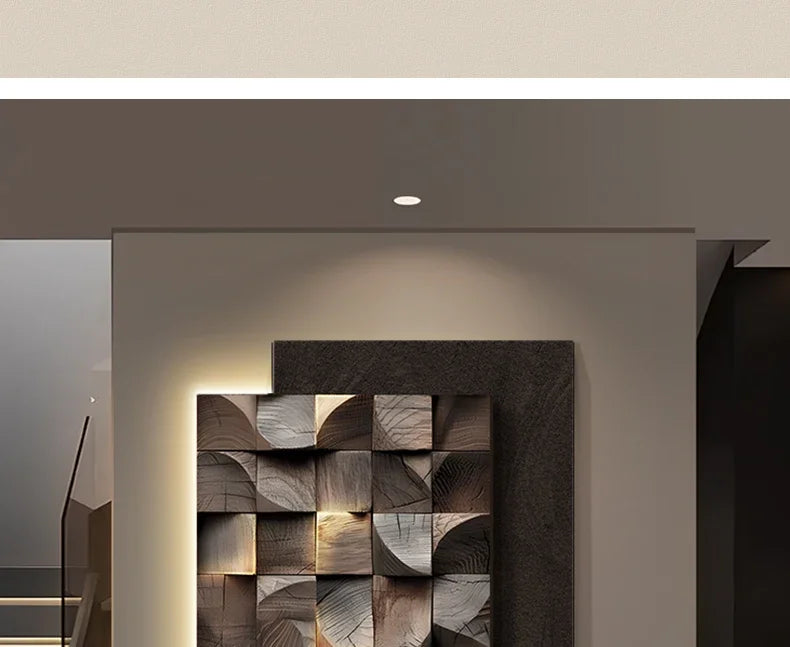 Led Geometric Wall Lamp Italy Designer Square Mounted Sconce For Living Room Resturant Background Wall Decoration Hall Way Light
