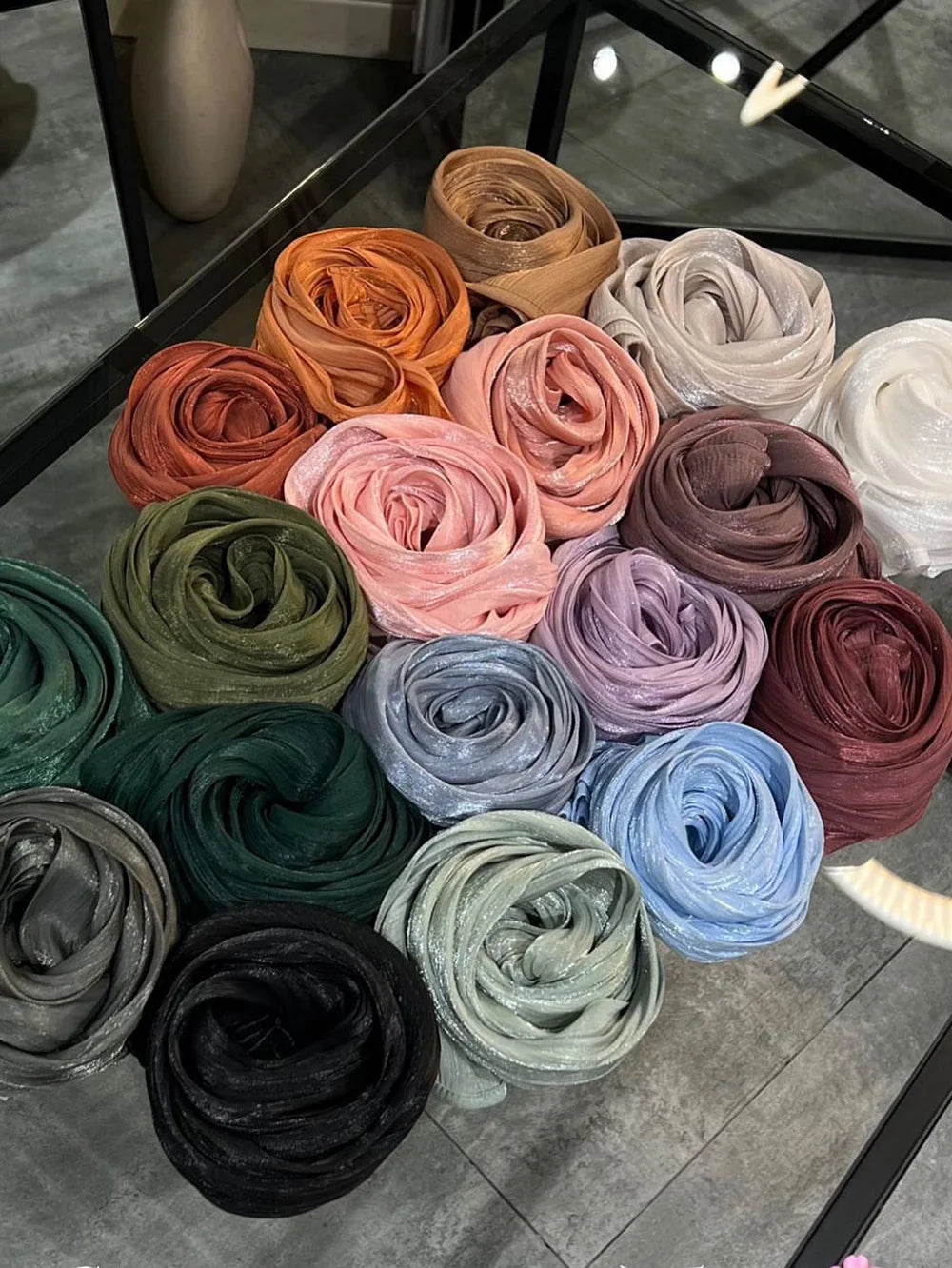 Premium Chiffon Hijabs For Woman Soft Long Turban Veil Scarves Muslim Hijab Shawls Islam Women Head Wraps Accessoires Ramadan