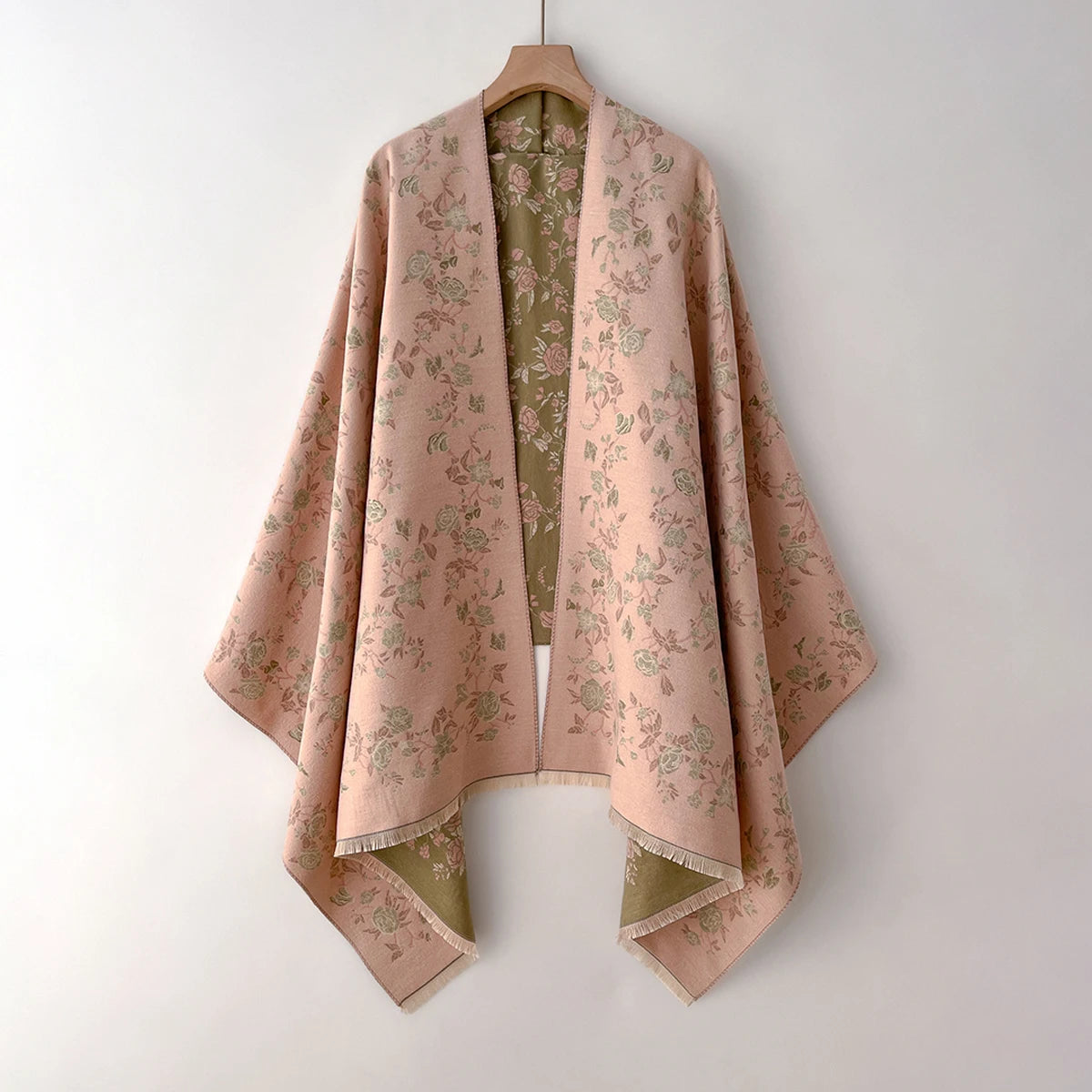 New Luxury Brand Two-Sided Jacquard Scarf pashmina Cashmere Soft Warm Fringe Pashmina Shawl Winter Coldproof Windproof Blanket