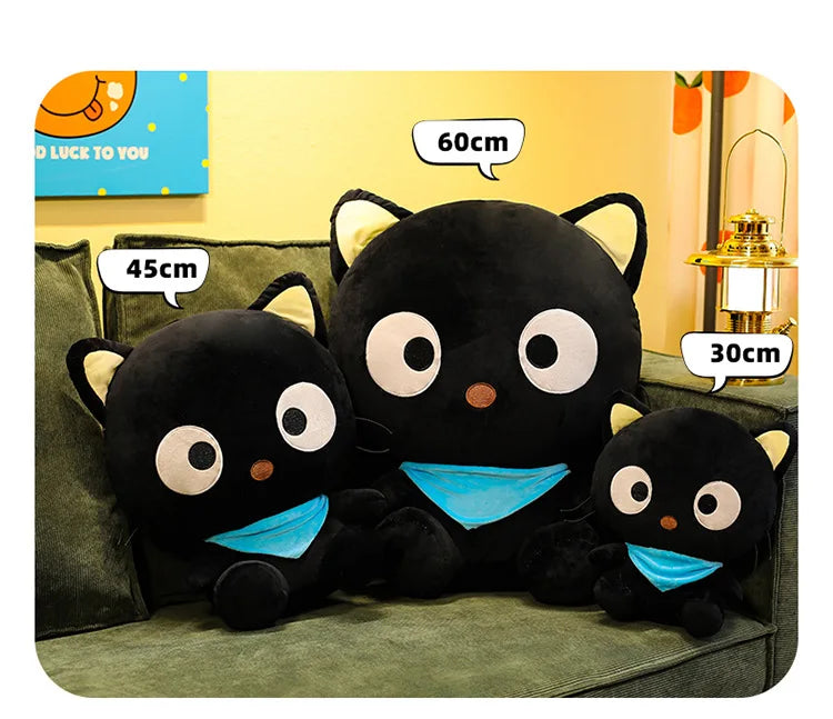 New Kawaii Chococat Plush Toy Sanrio Chocolate Cat Stuffed Animal Cute Kids Birthday Xmas Gift for Children Soft Doll Wholesale