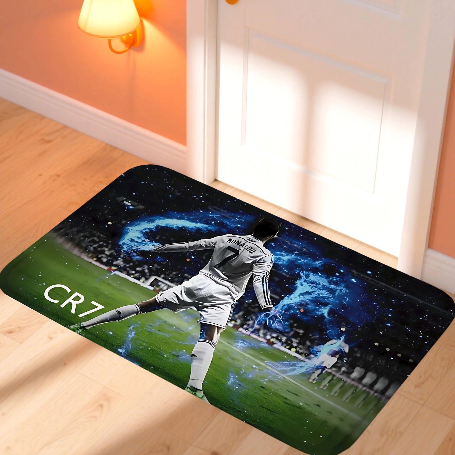 C-CristianoS R-Ronaldo CR7 Doormat Kitchen Rugs for Bedroom Front Door Mat Non-slip Pad Room Decoration Motorcycle Carpet Home