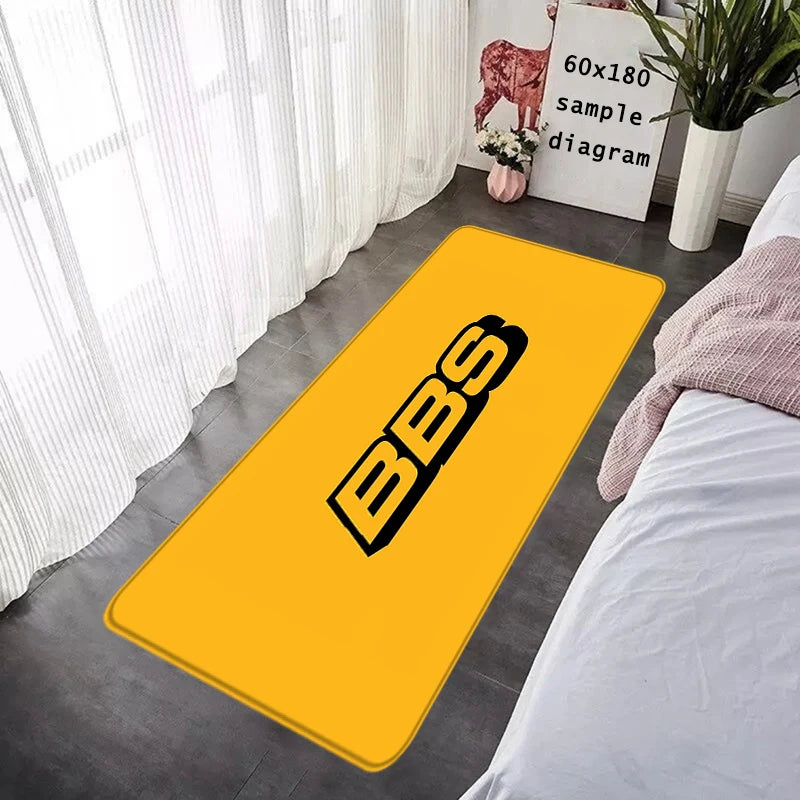 House Entrance Doormat BBS Wheel HubHallway Carpet Living Room Rugs Foot Carpets Bathroom Rug Floor Mats Non-slip Home Decor