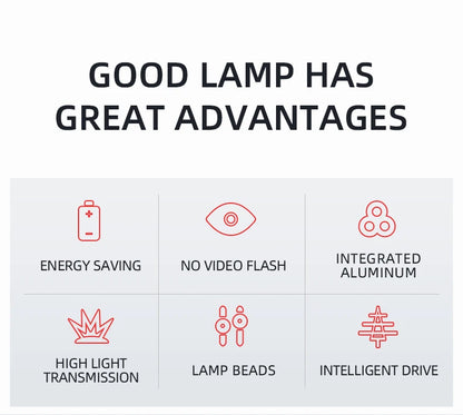 Large Energy-saving Pendant Lamp LED Ultra Wide Chandeliers High Bright Lighting Office Restaurant Home Living Room Lights LED