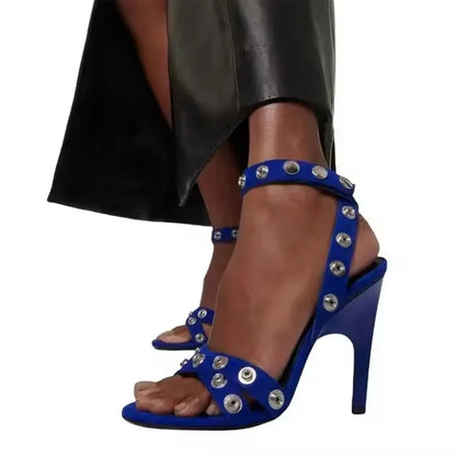 2025 Strappy Knee High Sandals Women Back Lace Up Sexy Female Hollow Cross Strap Sandals Boots Sexy Fashion Open Toe Pumps 44