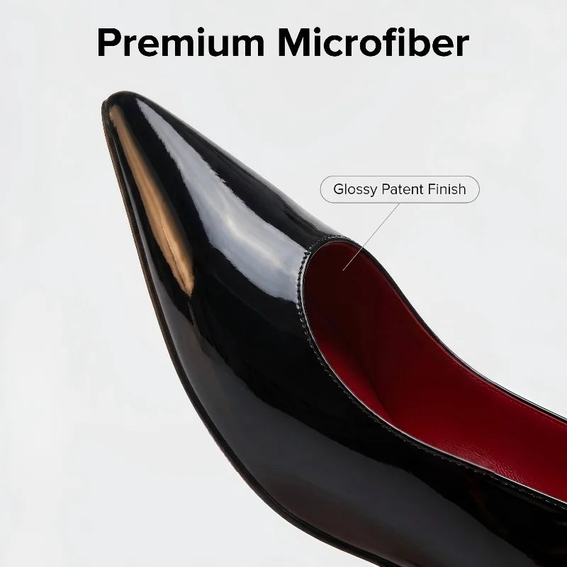 Alionly 2026 New 8CM Thin High Heels Pumps Women Pointed Toe Slip On Shoes Elegant Prom Wedding Stripper Ladies Sandals