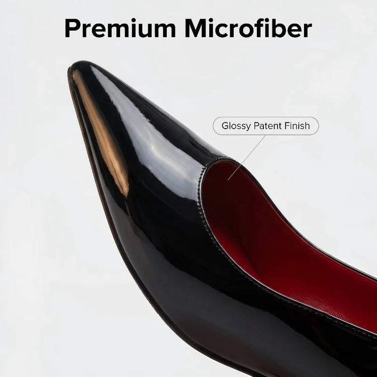 Alionly 2026 New 8CM Thin High Heels Pumps Women Pointed Toe Slip On Shoes Elegant Prom Wedding Stripper Ladies Sandals